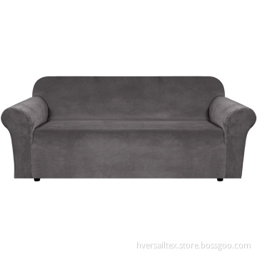 Rich Velvet Sofa Cover for 1/2/3 Cushion Couch